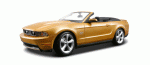 1:18 2010 Ford Mustang GOLD (maisto)