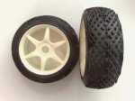 Tires with Rims HSP 1/8 (nitro buggy)