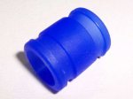 Navy 1/10 silicone exhaust coupler (rc cars)